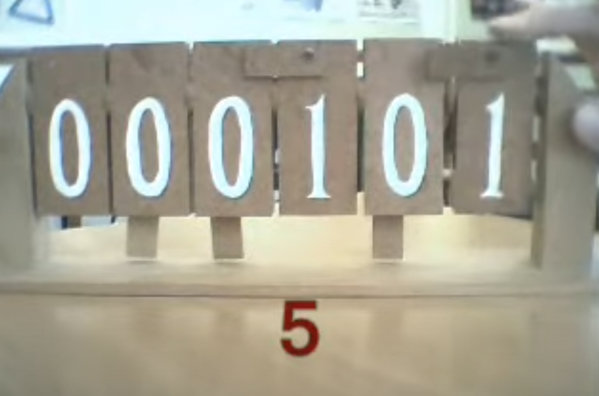 Binary counter example