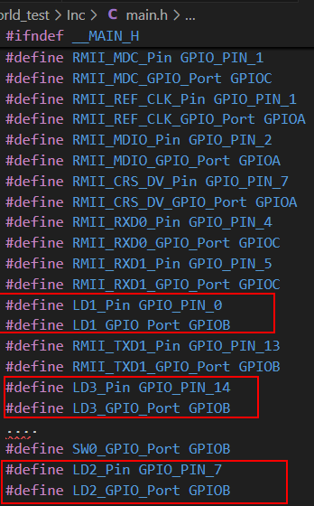 main.h pinout example