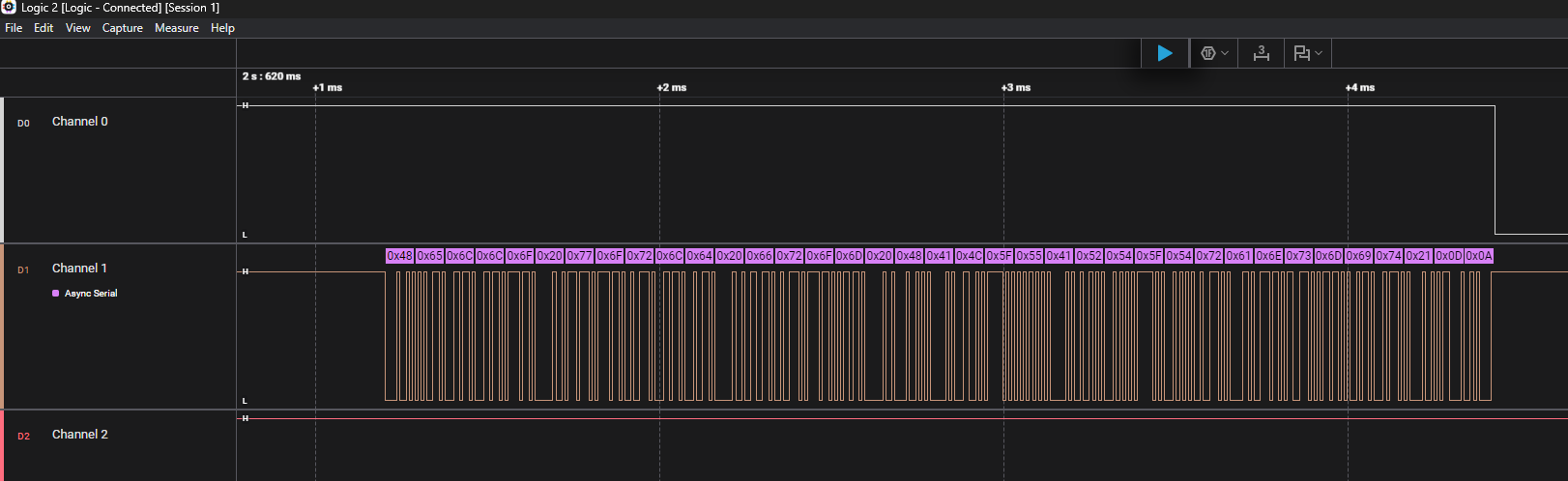 500ms delay